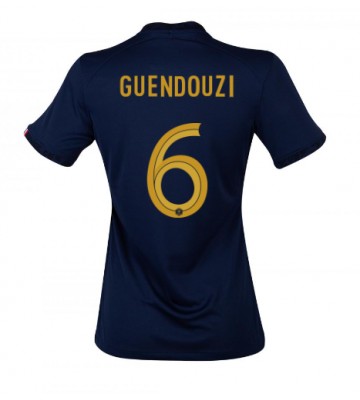 France Matteo Guendouzi #6 Replica Home Stadium Shirt for Women World Cup 2022 Short Sleeve